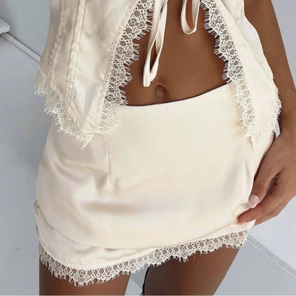 Princess Polly Satin Skirt